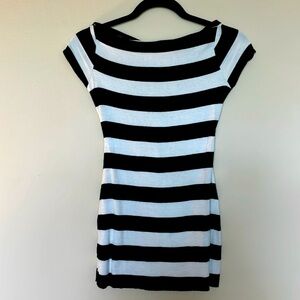 Black & White Striped Top by Bailey/44, Size Small